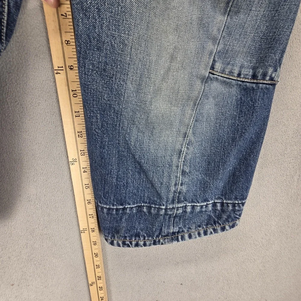 Vintage Levis Engineered Shorts Mens 30 Blue Twisted Denim Jean Jorts 19